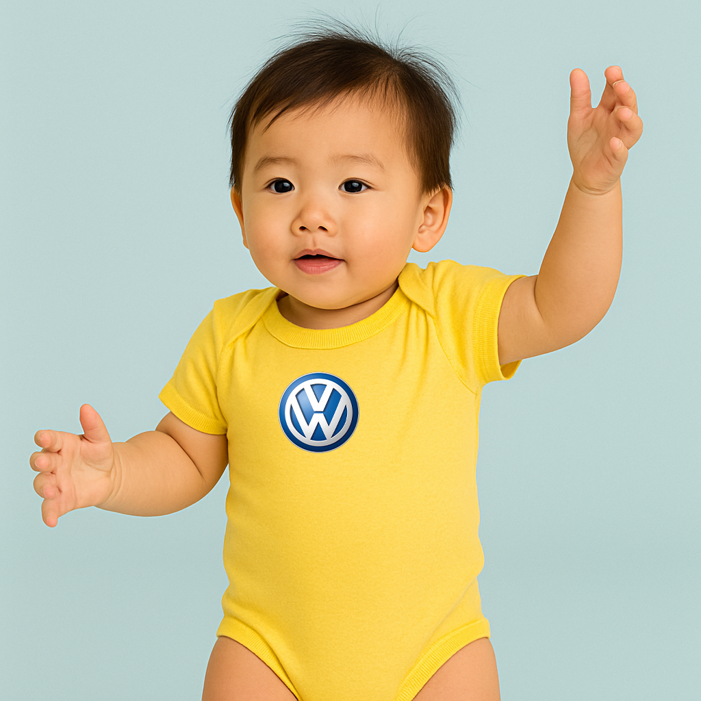 VW Volkswagen Car Baby Romper Onesie